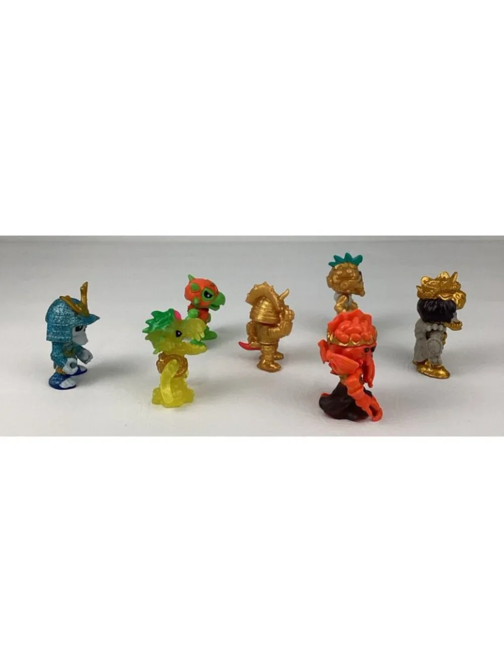 Treasure X Moose Lot of Figures Rare Golden Dinosaurs Skeletons Weapons Bundle